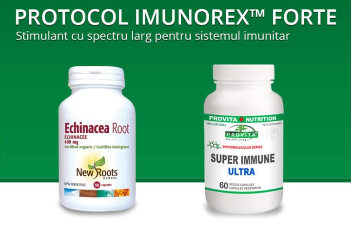 Protocolul Imunorex™ forte de 30 de zile