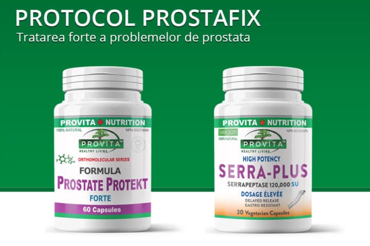 Protocol Prostafix - tratarea forte a problemelor de prostata