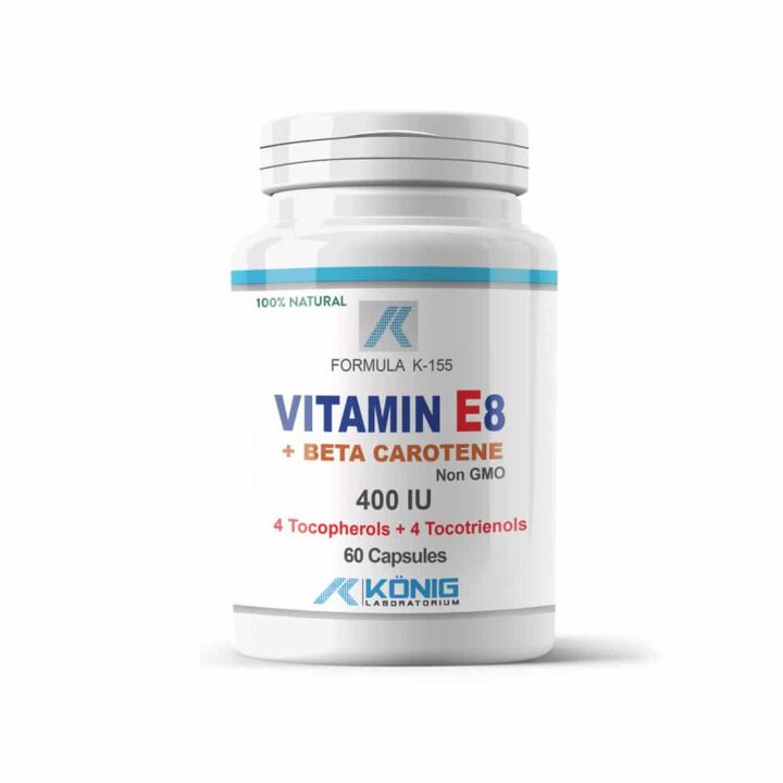 Vitamina E8 forte 400 UI cu beta caroten