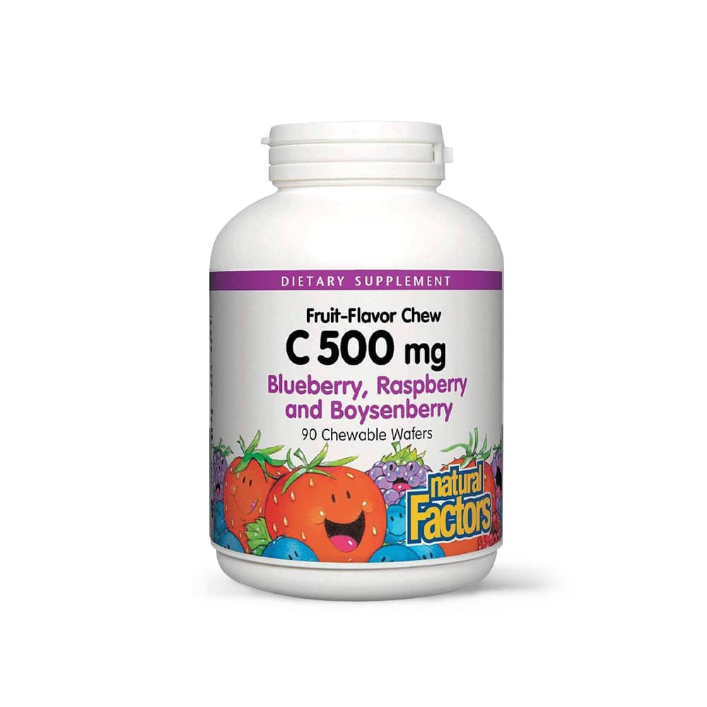 Vitamina C-500 cu bioflavonoizi, rutin, maces si extracte de fructe salbatice